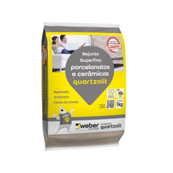 REJUNTE QUARTZOLIT PMG P/PORCELANATO RETIFICADO MARROM CAFÉ 5KG