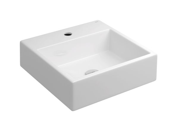 CUBA DECA APOIO QUADRADA DE MESA BRANCO