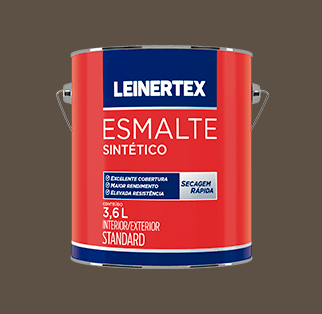 ESMALTE LEINERTEX SINTÉTICO BRILHANTE TABACO 3.6L