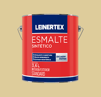 ESMALTE LEINERTEX SINTÉTICO BRILHANTE MARFIM 3.6L