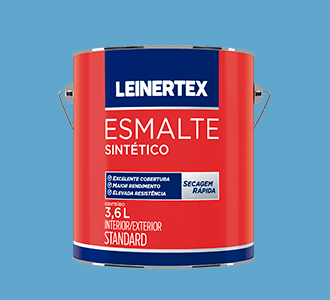 ESMALTE LEINERTEX SINTÉTICO BRILHANTE AZUL MAR 3.6L