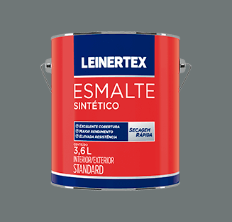 ESMALTE LEINERTEX SINTÉTICO BRILHANTE CINZA ESCURO 3.6L