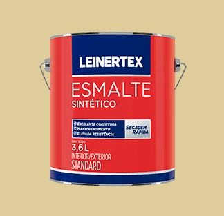 ESMALTE LEINERTEX SINTÉTICO BRILHANTE MARFIM 0.9L