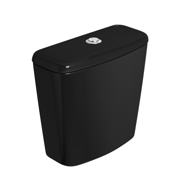 CAIXA ACOPLADA DECA C/ACIONAMENTO DUO FAST/ASPEN/IZY/RAVENA/SPOT ÉBANO