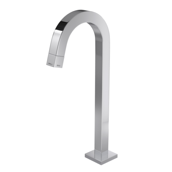 TORNEIRA DECA TUBE BICA ALTA DE MESA P/LAVATÓRIO CROMADO