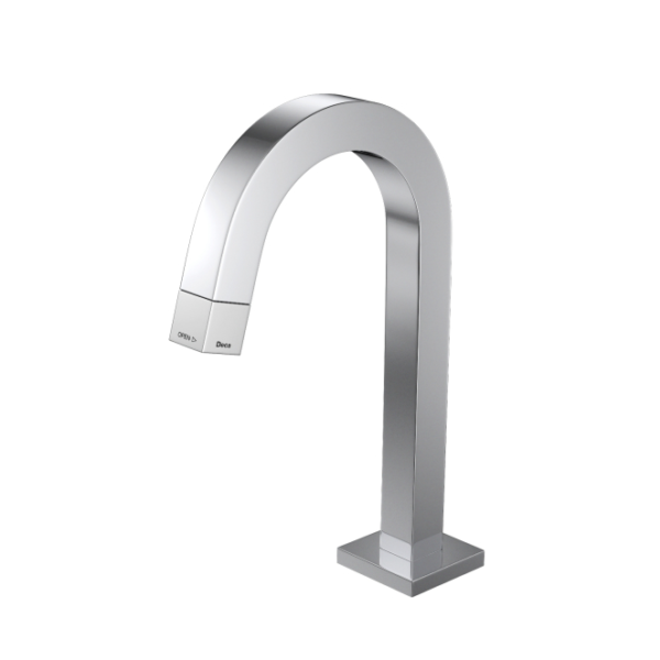 TORNEIRA DECA TUBE BICA BAIXA P/ LAVATÓRIO DE MESA CROMADO