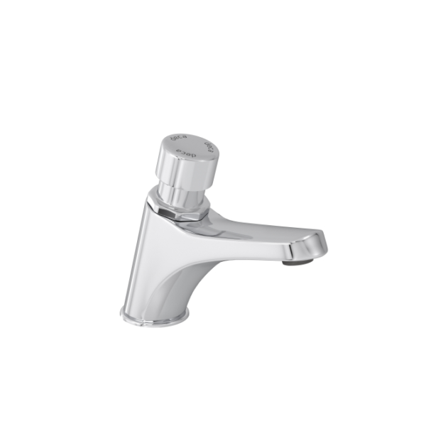 TORNEIRA DECA DE MESA CONFORTO C/FECHAMENTO AUTOMÁTICO P/LAVATÓRIO PROÁGUA DECAMATIC ECO CROMADO