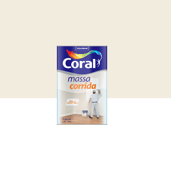 MASSA CORAL CORRIDA 15KG BRANCO