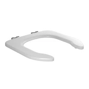 ASSENTO DECA POLIESTER S/TAMPA C/ABERTURA FRONTAL E MICROBAN P/BACIAS VOGUE PLUS BRANCO