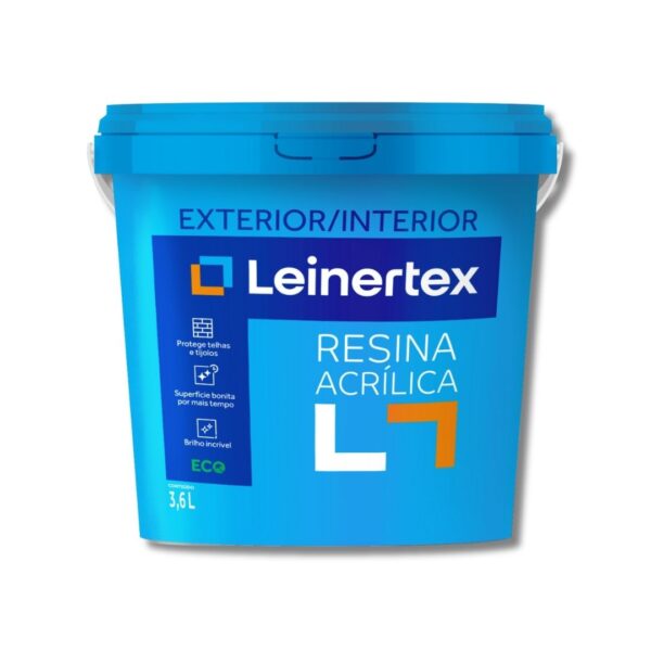 RESINA LEINERTEX ACQUA INCOLOR 3,6L