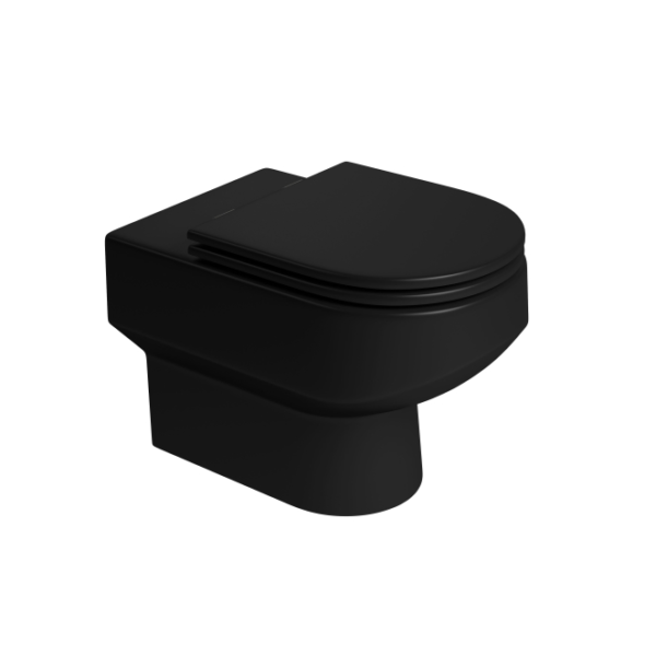 BACIA DECA CONVENCIONAL CARRARA EBANO FOSCO