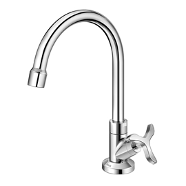 TORNEIRA DOCOL PERTUTTI 1/4″ P/ LAVATÓRIO BICA ALTA CROMADO