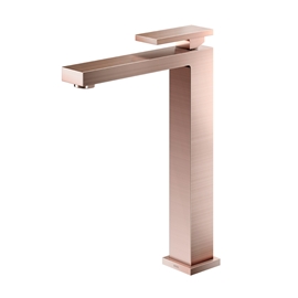 TORNEIRA DOCOL NEW EDGE P/ LAVATÓRIO DE MESA BICA ALTA COBRE ESCOVADO